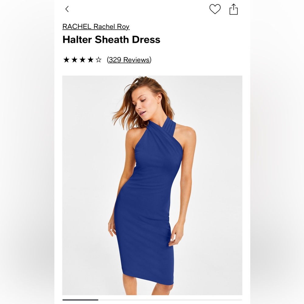Rachel Roy Halter Sheath Dress